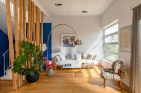 Premier Artful City Loft with Terrace, Near Beach